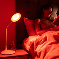 Velvet Dusk Cozy Red Glow Night Lamp For Home Bedroom And Desk