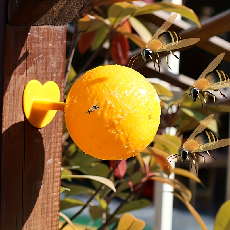 Flyorb Plakkerige Fruitvliegenvalballen Set voor Thuis- en Keukengebruik