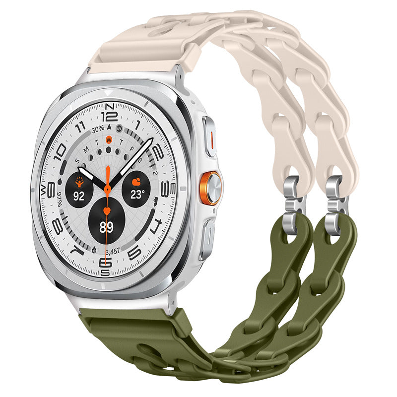PulseFlex silikone sportrem til Galaxy Watch Ultra 47mm