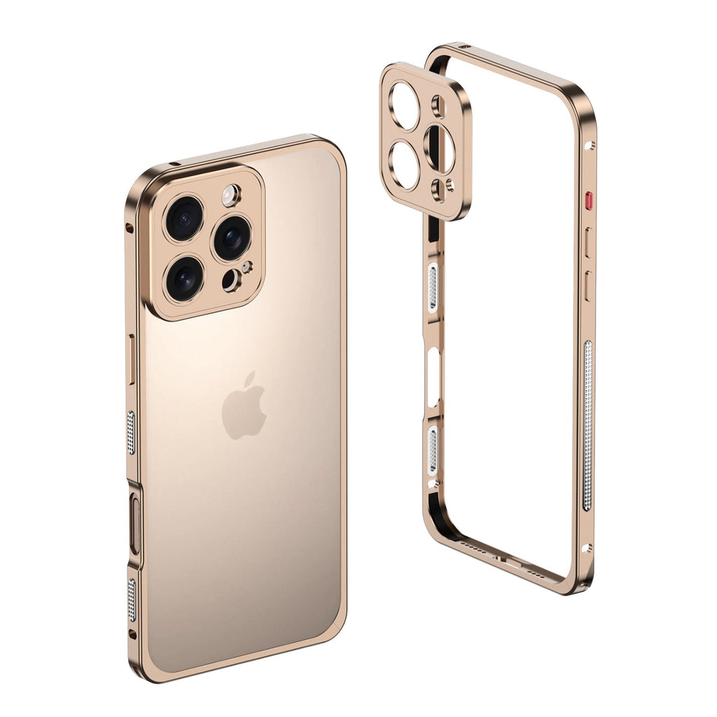 iPhoneおよびその他のデバイス用AeroGuardアルミニウムMagSafeバンパーケース