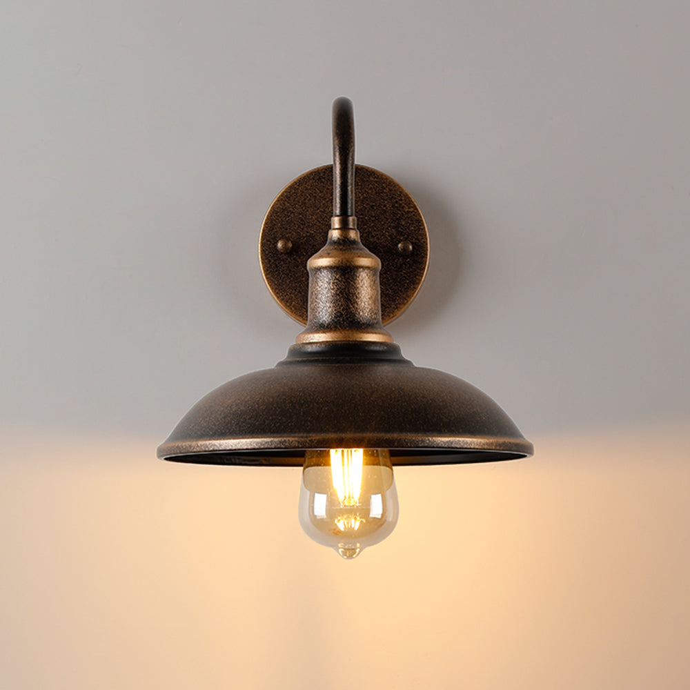 Willowcrest Weatherproof Exterior Wall Light For Warm LED Glow