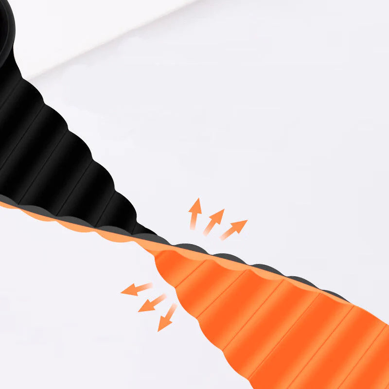 NovaFlex FluxBand magnetisk silikonerem til Apple Watch