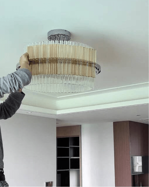 Candeeiro de Cristal em Vidro Aurelia para Iluminação Intemporal de Casa