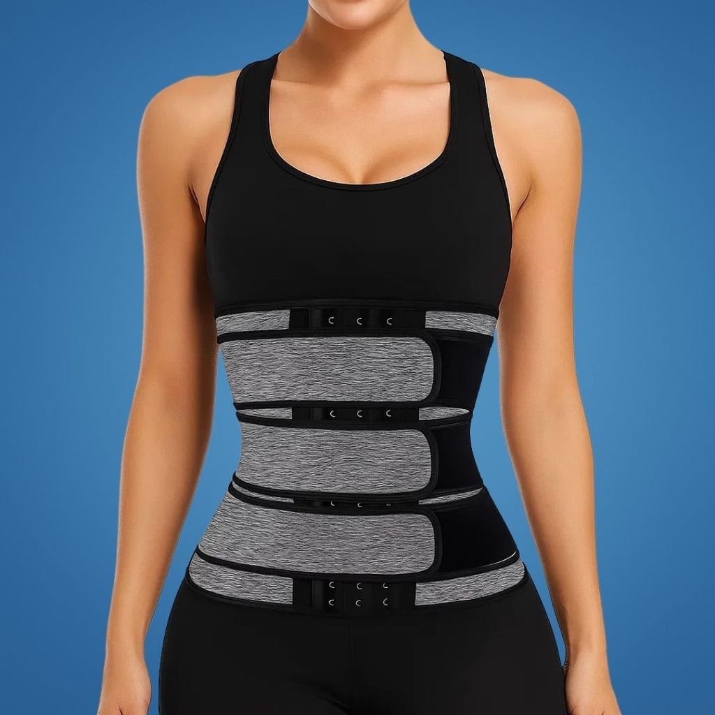 ThermoCore | Waist Trainer Belt – Triple Compression – Breathable Neoprene Fit – Post‑Workout & Postpartum Use