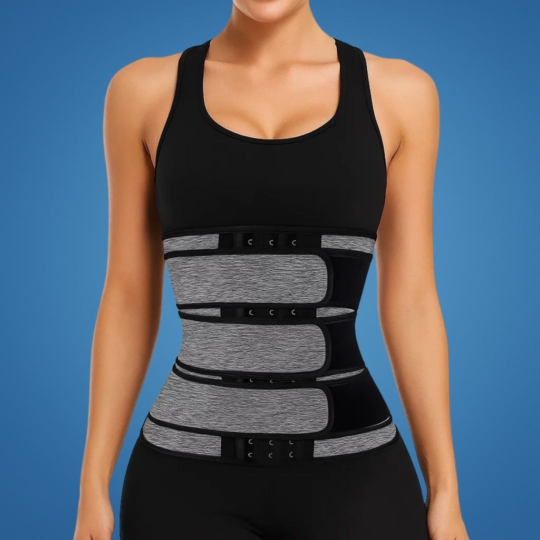 ThermoCore | Waist Trainer Belt – Triple Compression – Breathable Neoprene Fit – Post‑Workout & Postpartum Use