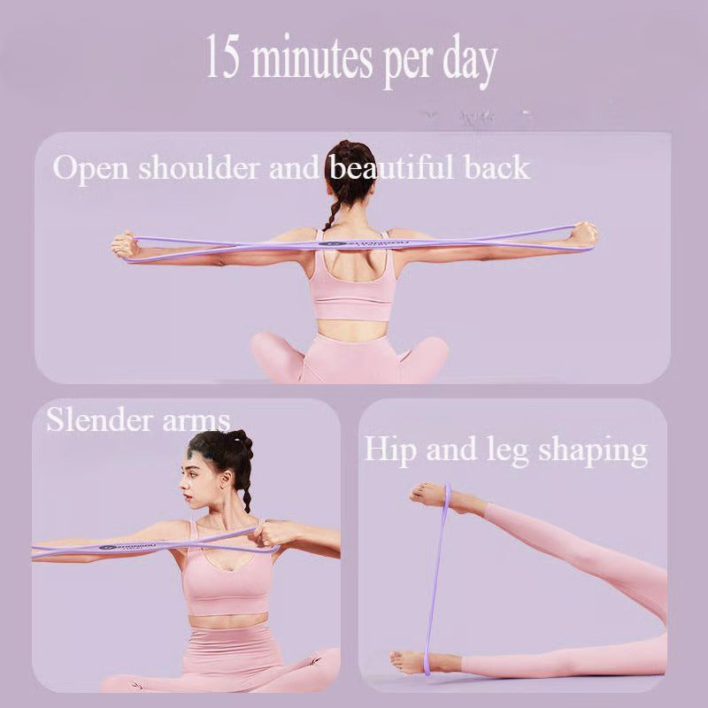 Figure 8 Fitness Full-Body Mobility Resistance Band For Home Workouts