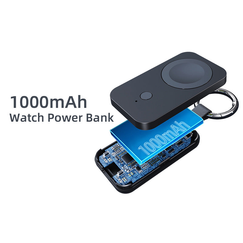 Batería portátil PulseKey para llavero con carga rápida para Apple Watch