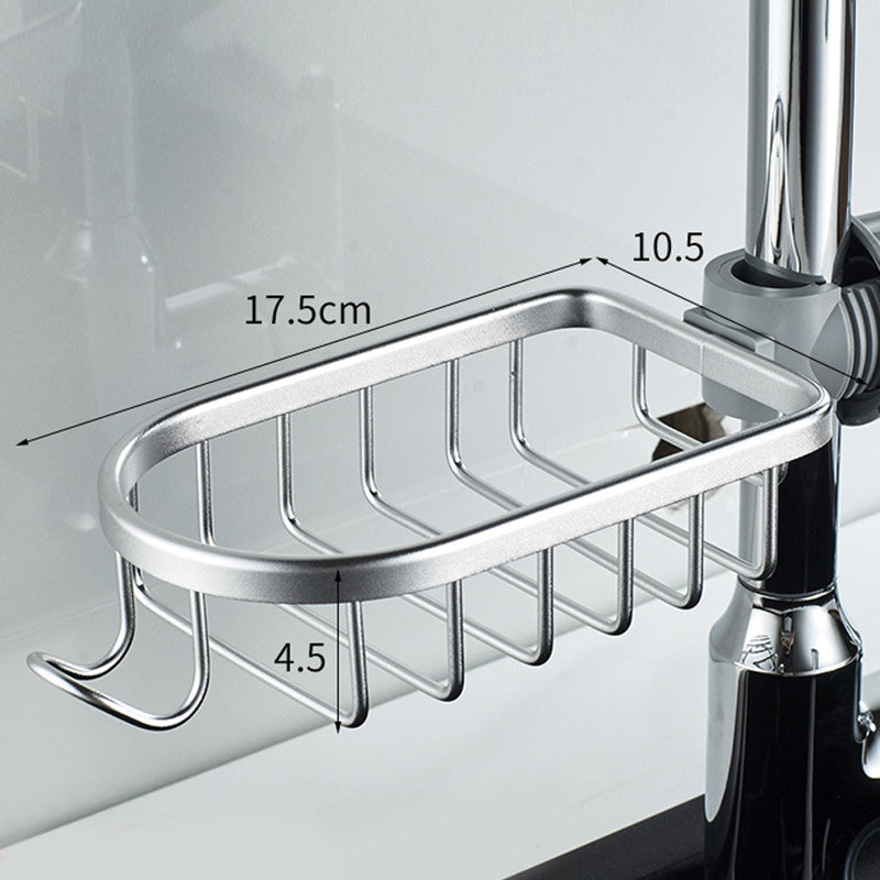 Stainless Aluminium Shower Holder In Silver Or Black No Drilling