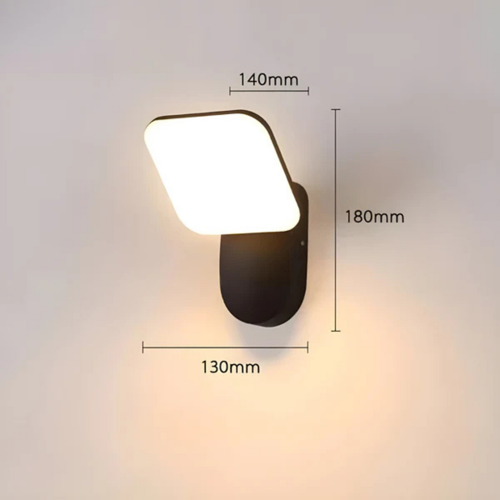 מנורת חיישן חיצונית עמידה למים אסטרגארד LED לשיפור אבטחת הבית
