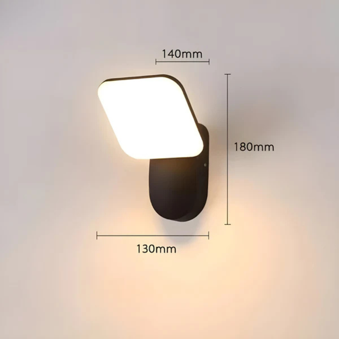 מנורת חיישן חיצונית עמידה למים אסטרגארד LED לשיפור אבטחת הבית
