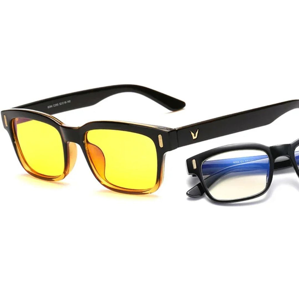 Occhiali EyeShield Pro per luce blu con protezione UV per migliorare la qualità del sonno e alleviare l'affaticamento degli occhi