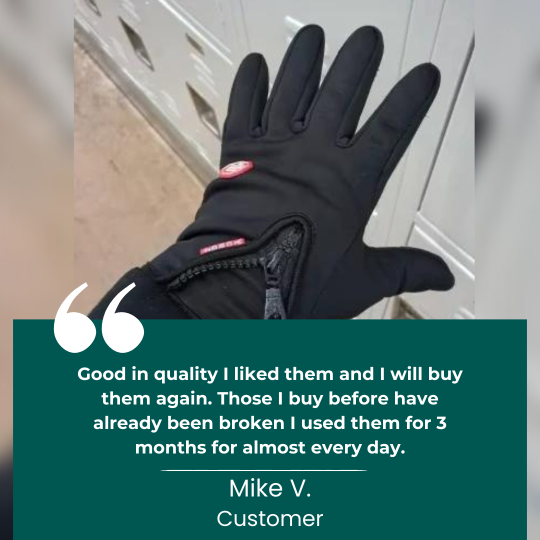 Gloves With Touchscreen Compatibility For Winter Sports That Stay Warm And Waterproof