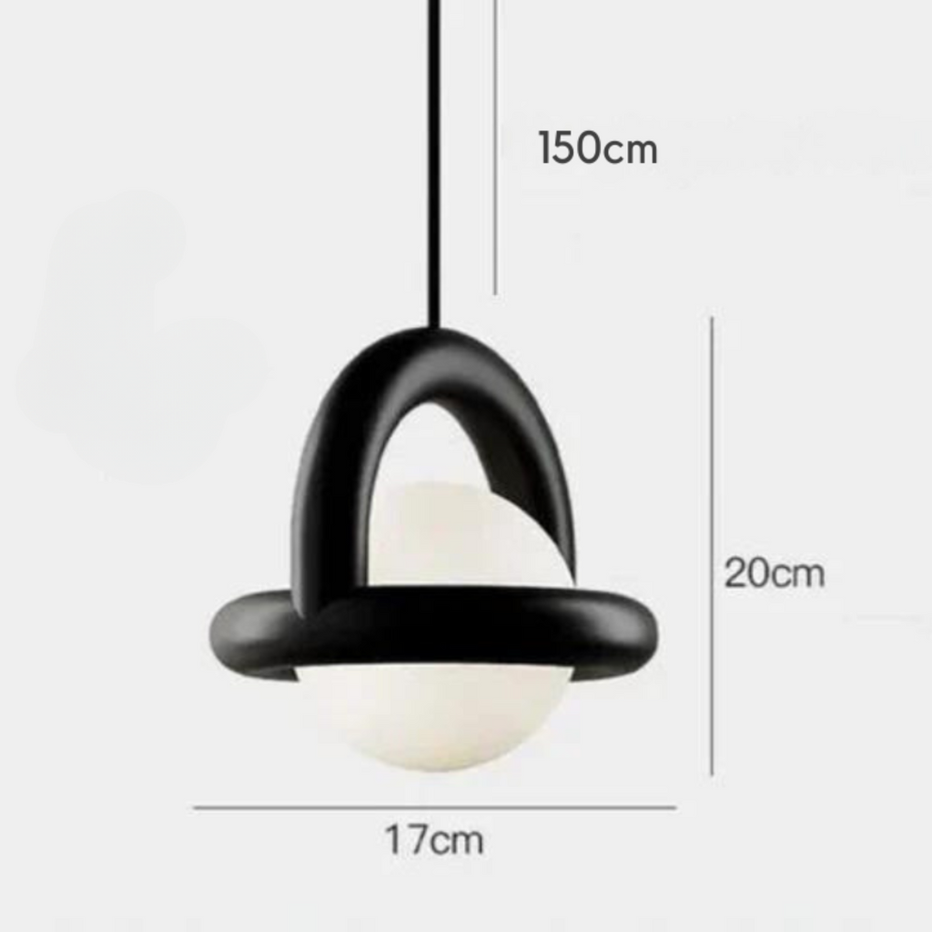 AuraNova Spherical Pendant Light With Elegant Energy Efficient LED