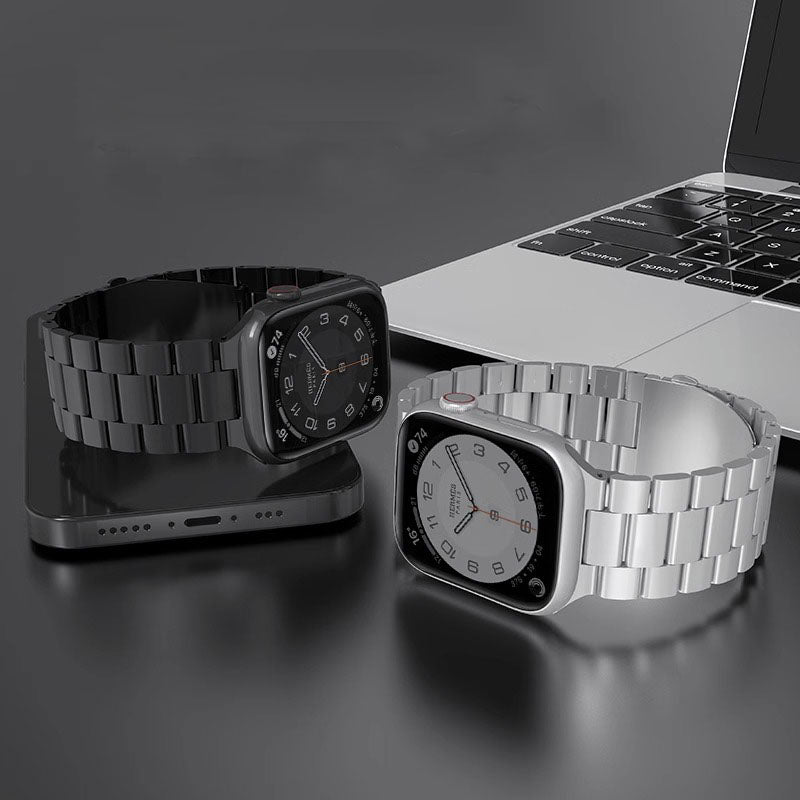 NovaBand rustfrit stål urrem til Apple Watch, justerbar
