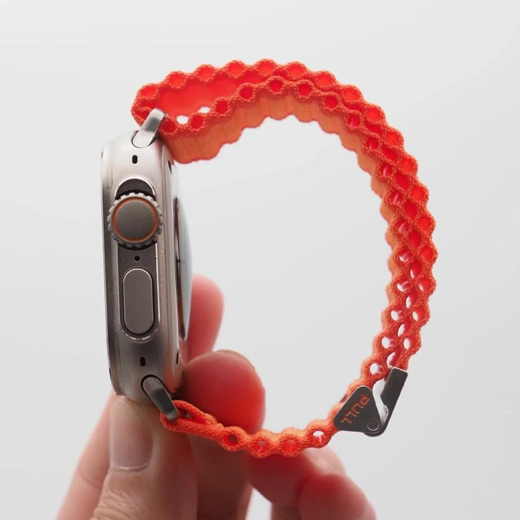 Apple Watch doppellagiges gewebtes Armband für ganztägigen Komfort