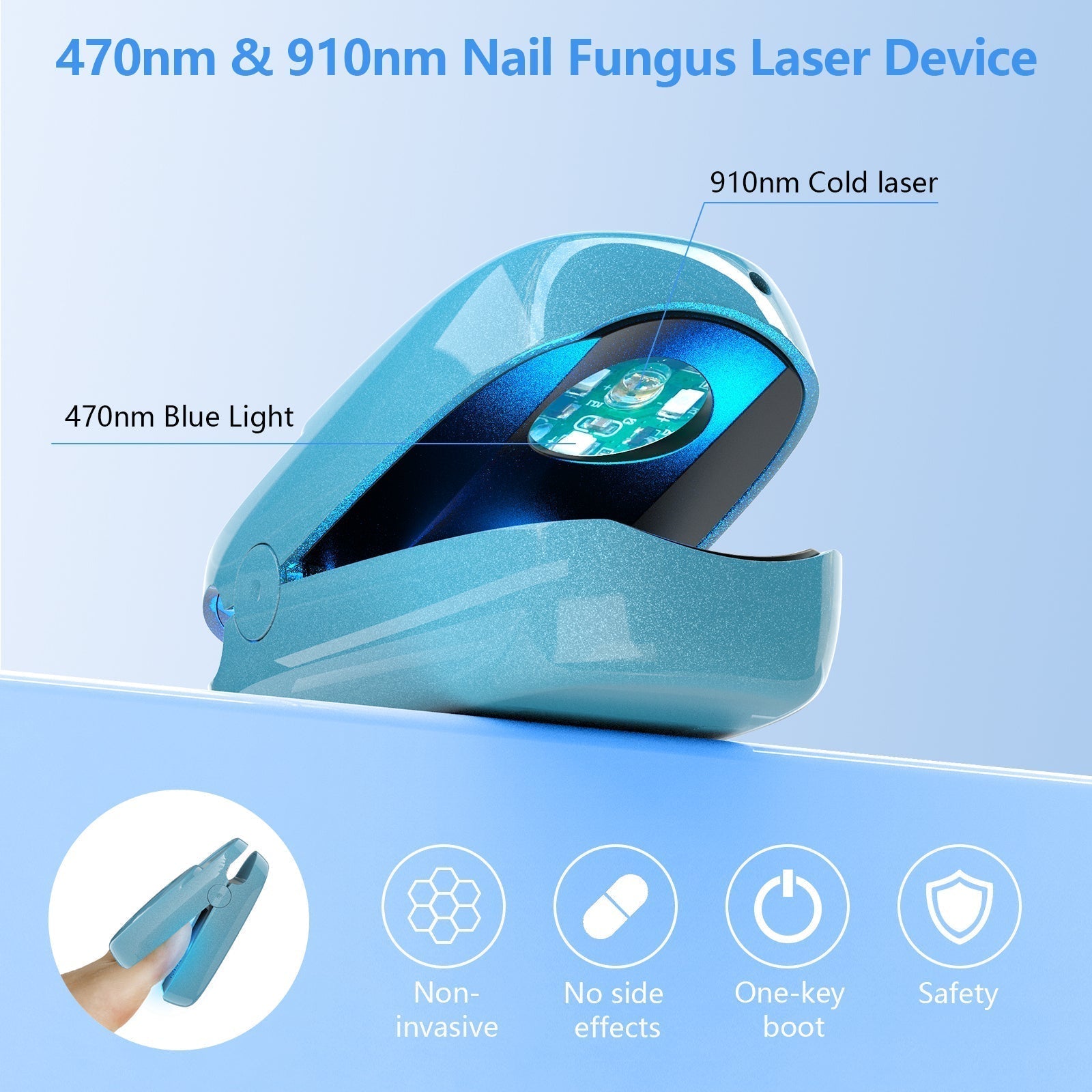 Compact Nail Cleaning Tool For Gentle At Home Care