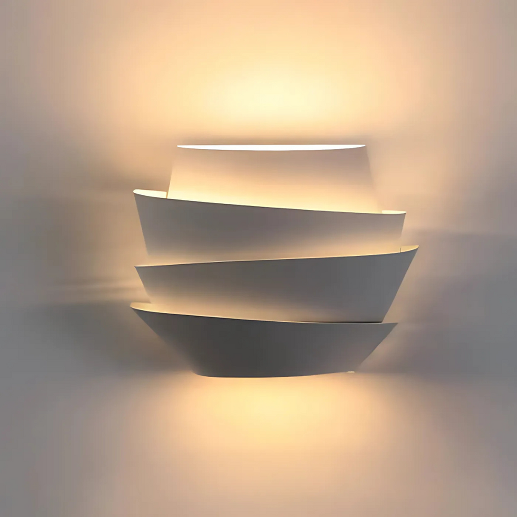 Lumera moderne geometrische LED-Wandleuchte für Innenräume