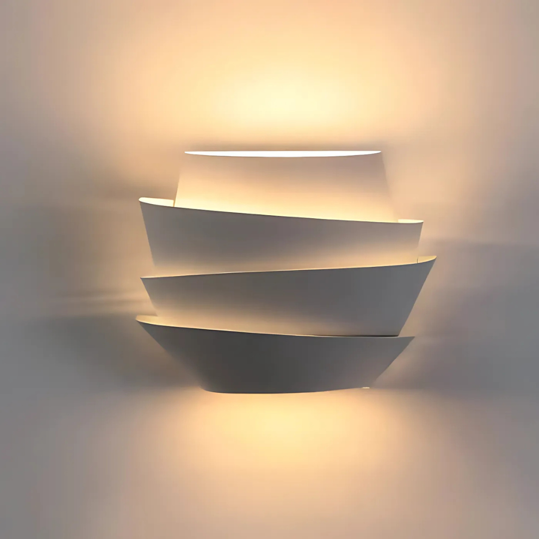 Lumera moderne geometrische LED-Wandleuchte für Innenräume