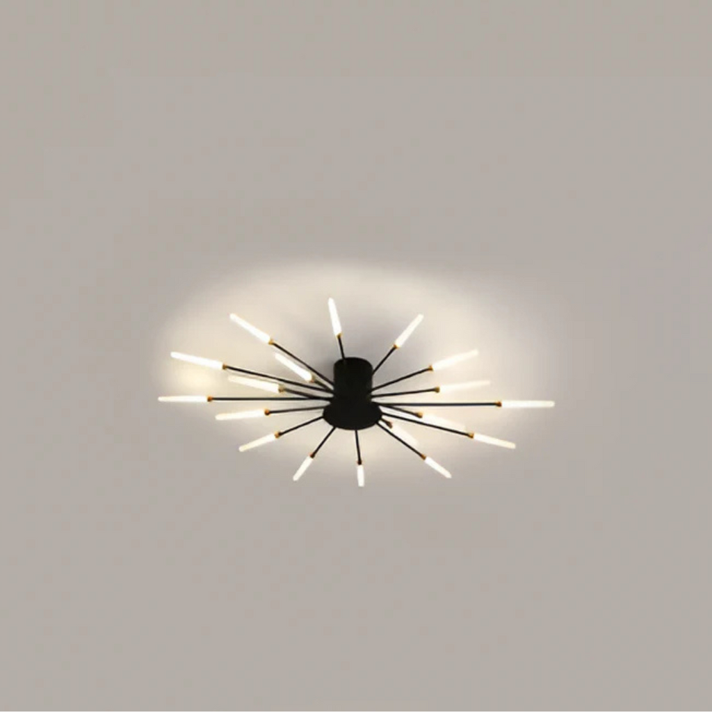 AstraGlow Luxe spiraalinen LED-kattovalaisin olohuoneeseen
