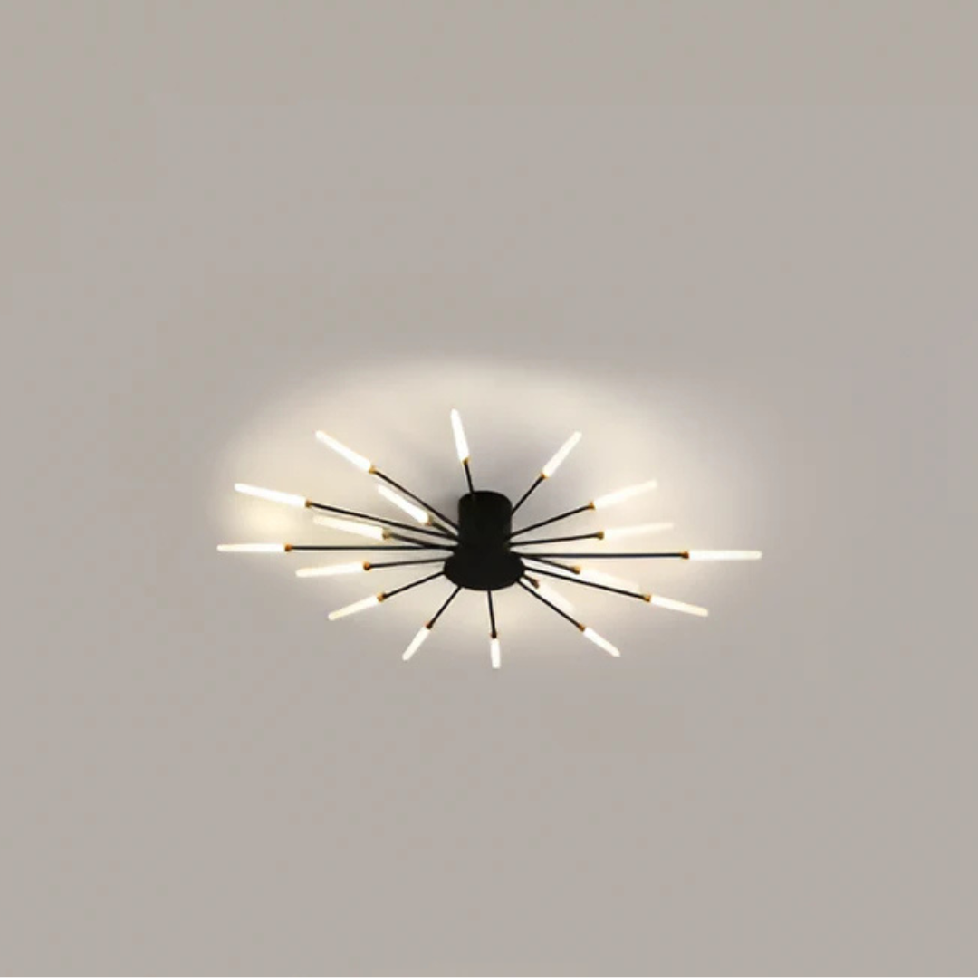 AstraGlow Luxe spiraalinen LED-kattovalaisin olohuoneeseen