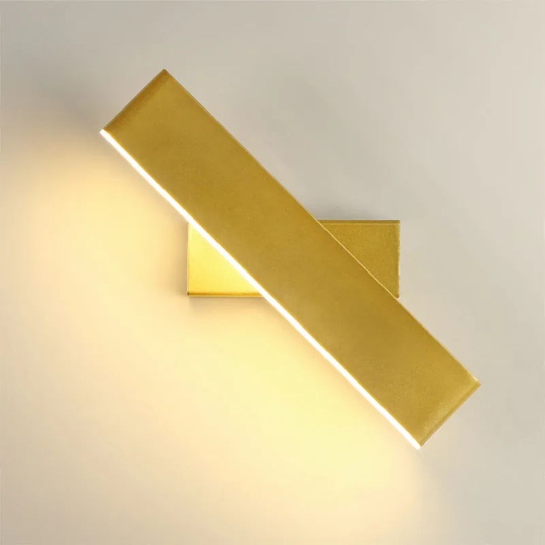 Lámpara de Pared LED Ajustable LumaNova con Cabezal Giratorio para Espacios Interiores
