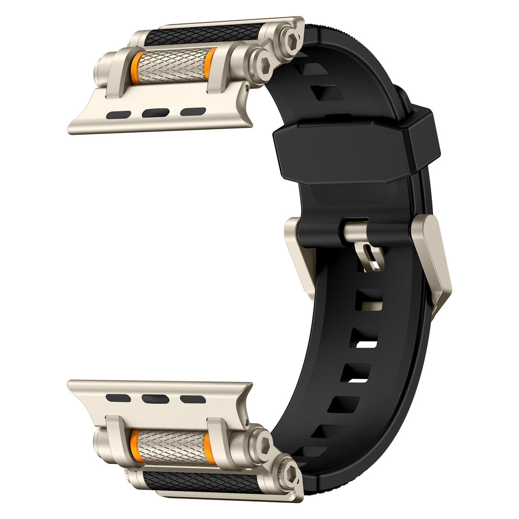 NovaFlex FKM Gummi-Drehband für Apple Watch Armband
