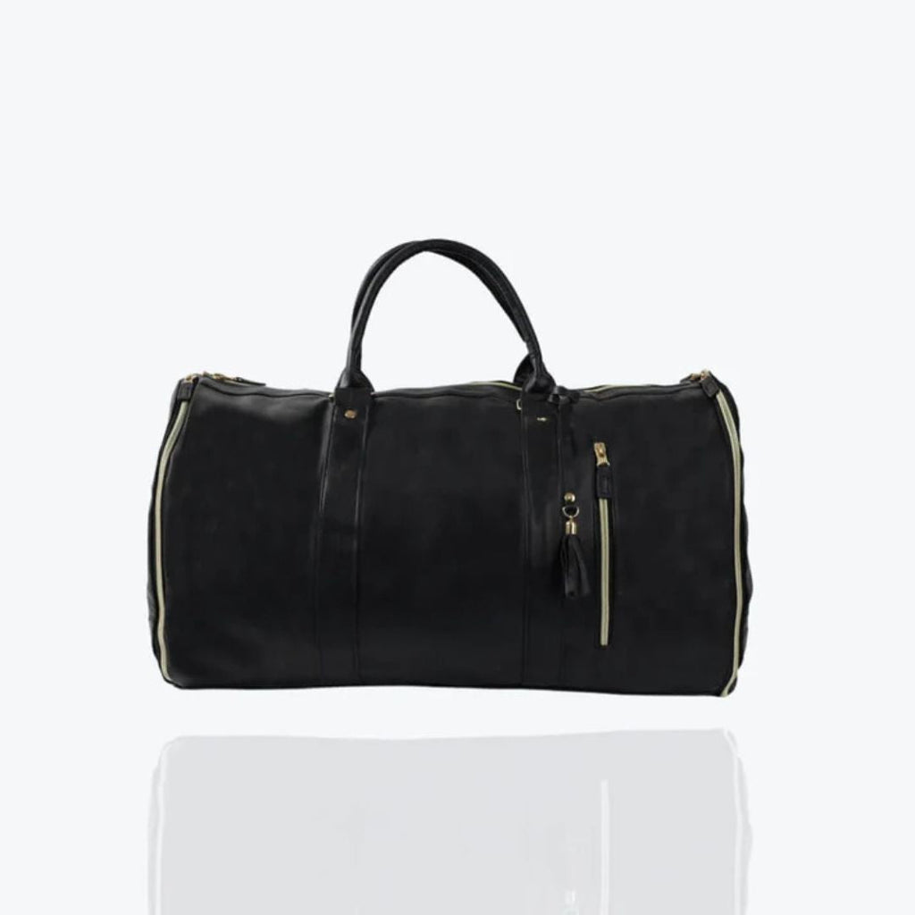 LuxeVoy Travel Duffel With Convertible Garment Compartment