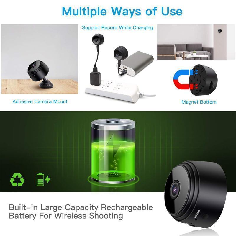 1080p Mini Camera With WiFi For RV And Motorhome Reversing