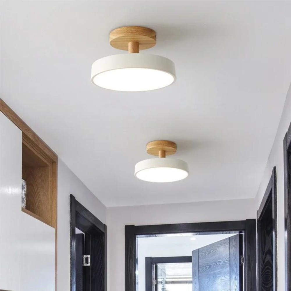 Plafoniera LED Moderna Compatta NovaLux con Luce Calda