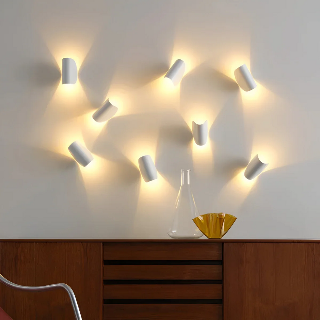 Lumenova drehbare LED-Wandleuchte mit einstellbarem warmen Licht