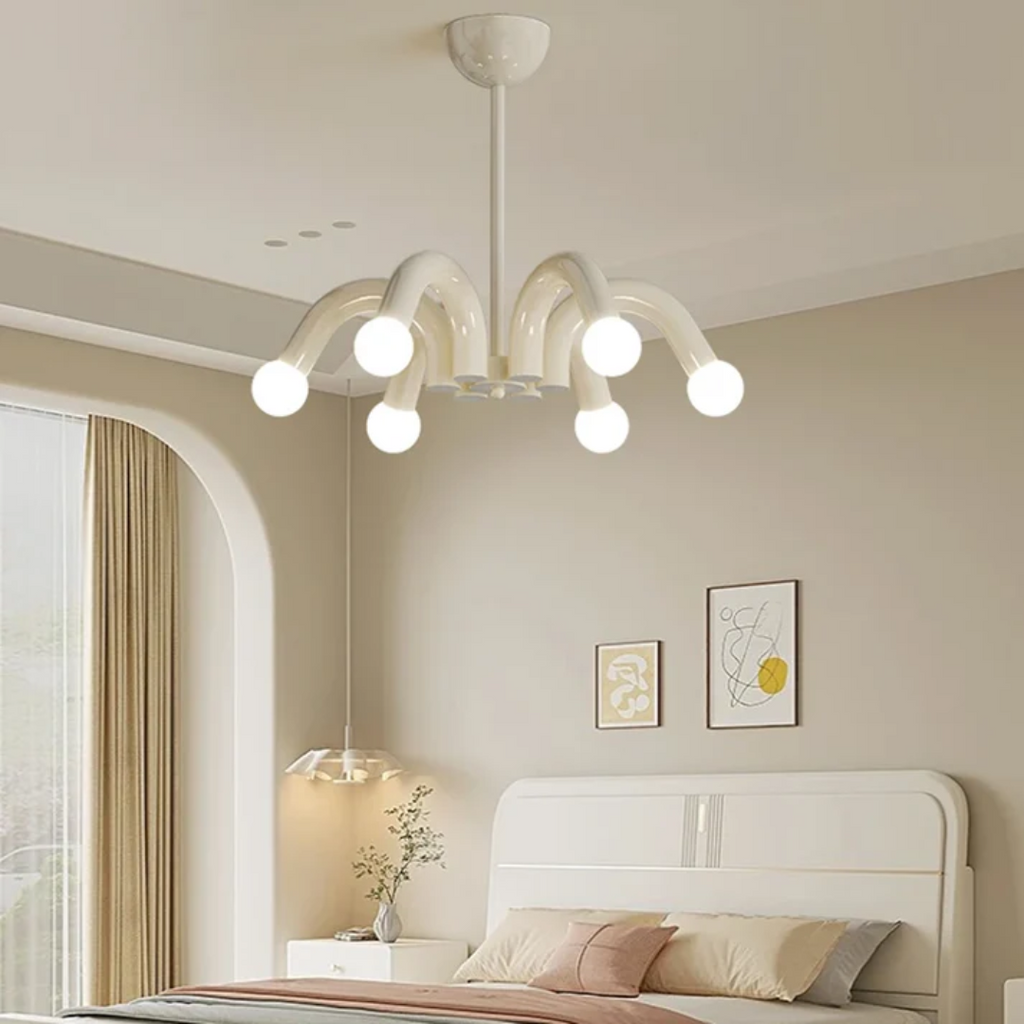 Luz de techo LED regulable LumaNova para dormitorio moderno