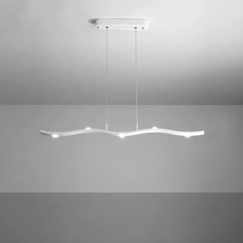 Lampada a sospensione lineare LED NovaLux Slim per cucina, sala da pranzo e spazio di lavoro