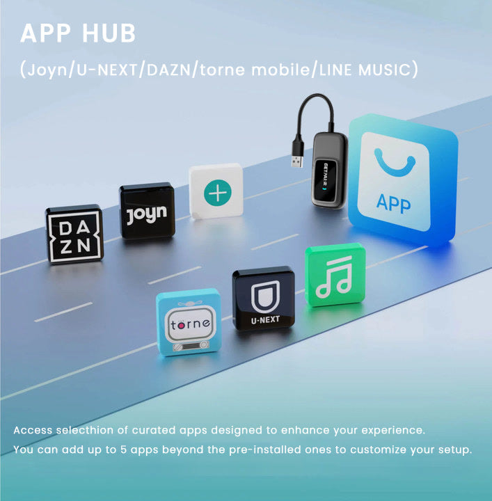 NovaLink Wireless App Hub per CarPlay o Android Auto
