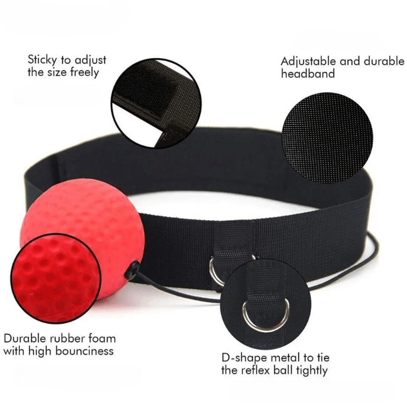 Pelota Reflex PulseFlex para Entrenamiento de Boxeo para Mejorar los Reflejos para Principiantes