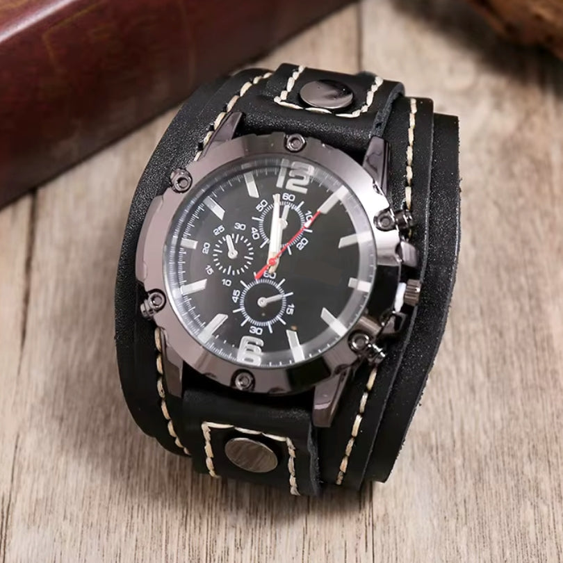 Timeless Leather Strap Timepiece With Refined Craftsmanship For Everyday Use
