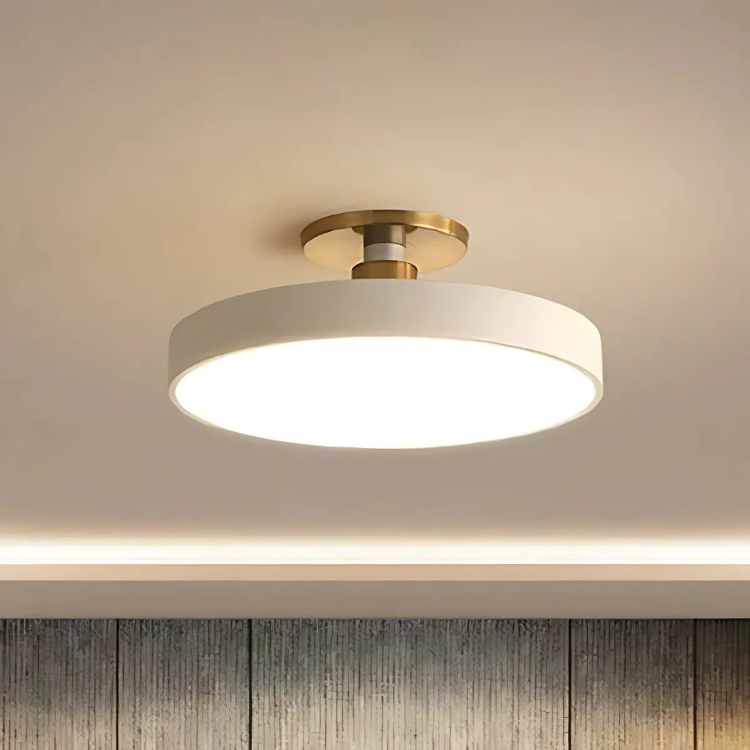 Nordora nordische LED-Deckenleuchte mit warmem Ambientelicht