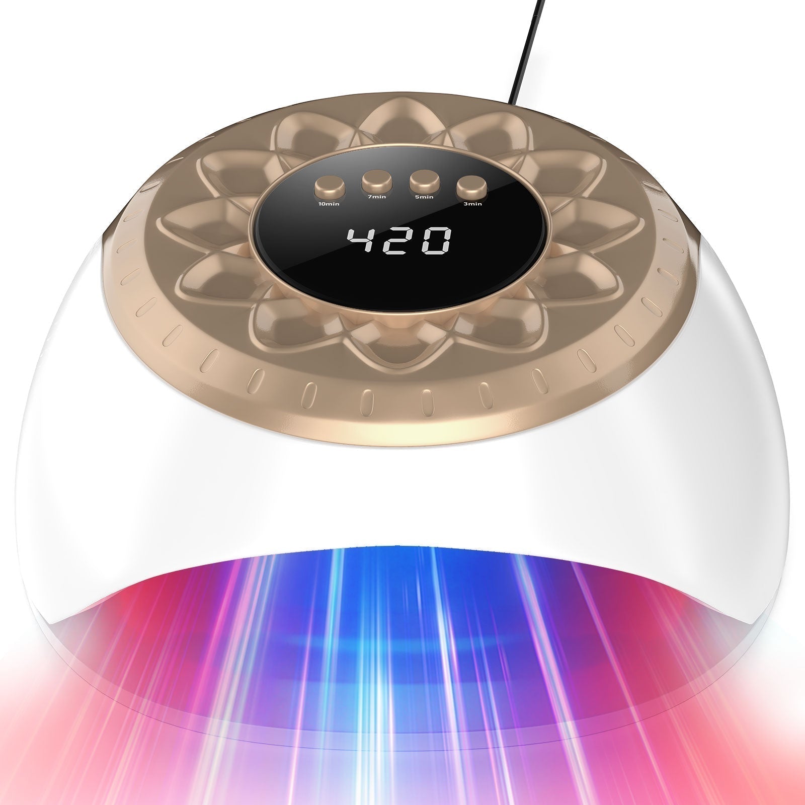 Herramienta de Terapia de Luz Aurora Gold para Múltiples Dedos del Pie