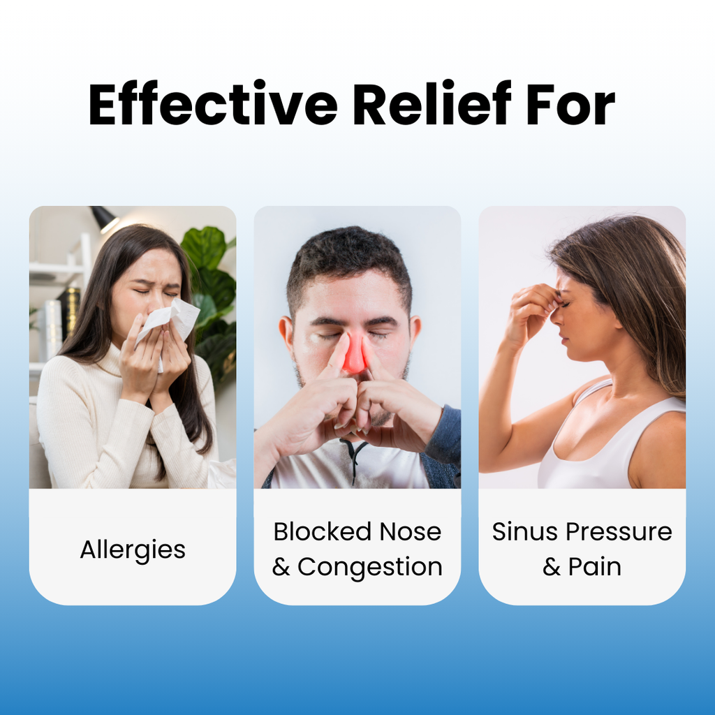 ClearBreathe Two-Stage Nose Cleaner For Easy Breathing Comfort