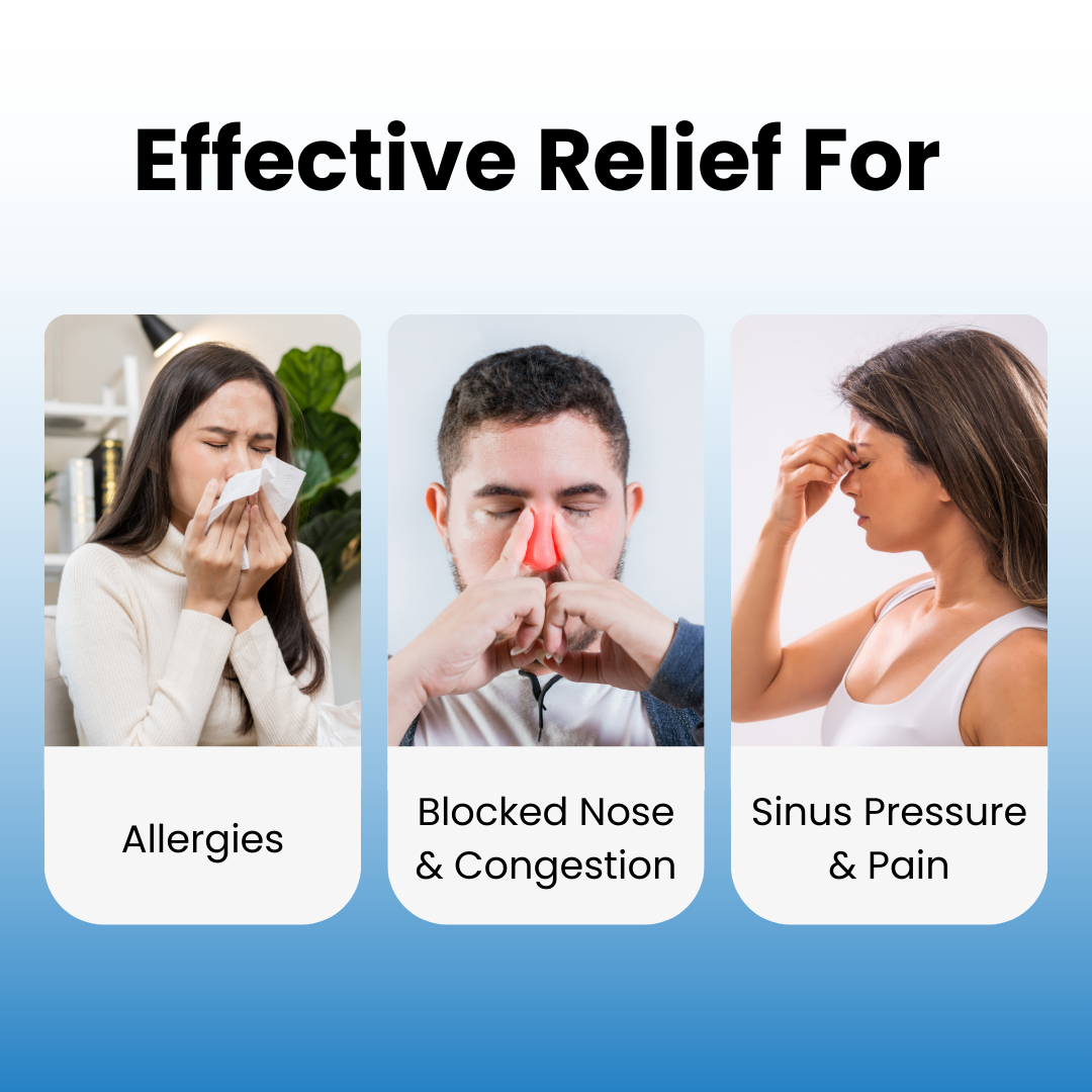 ClearBreathe Two-Stage Nose Cleaner For Easy Breathing Comfort