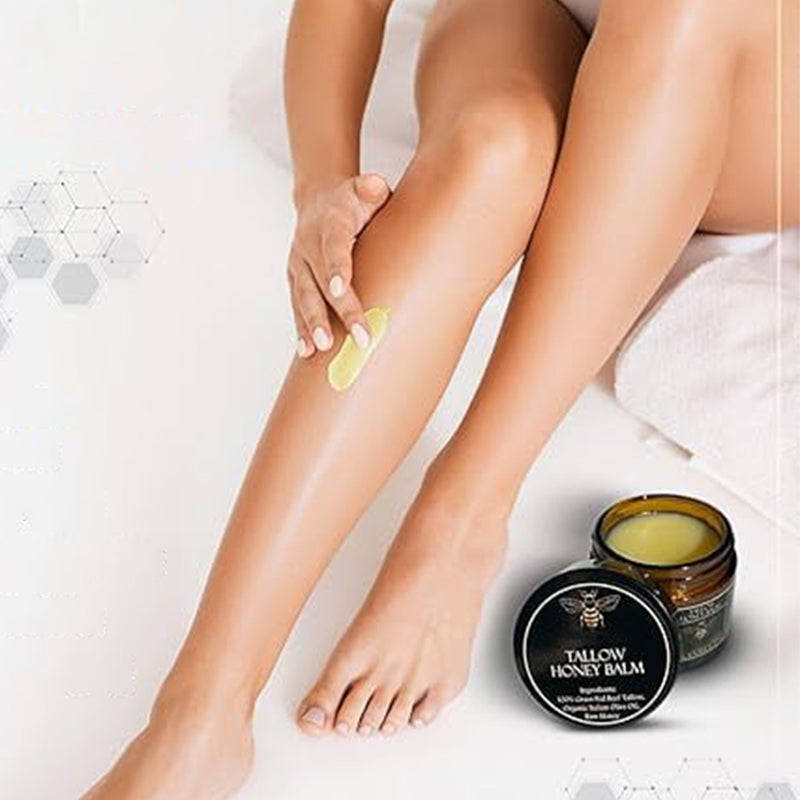 Creme Facial de Gordura de Vaca para Cuidados Diários da Pele e Reparação