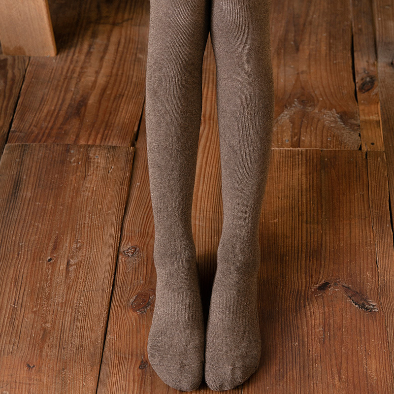 Cozy Over-The-Knee Wool Stockings For Women And Girls
