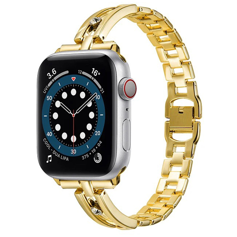 LumaNova Diamond Hollow Rund Ring för Apple Watch