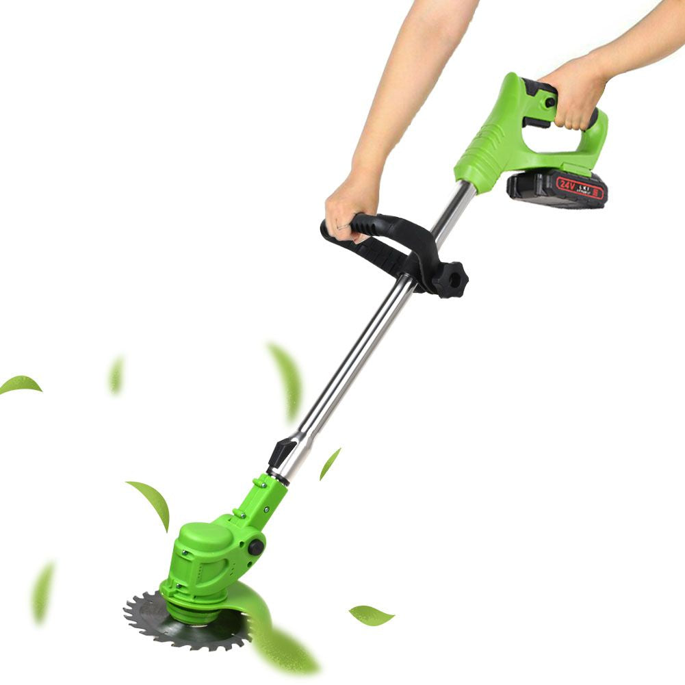 Cordless Weed Eater And Grass Trimmer For Lawn Care Battery Powered