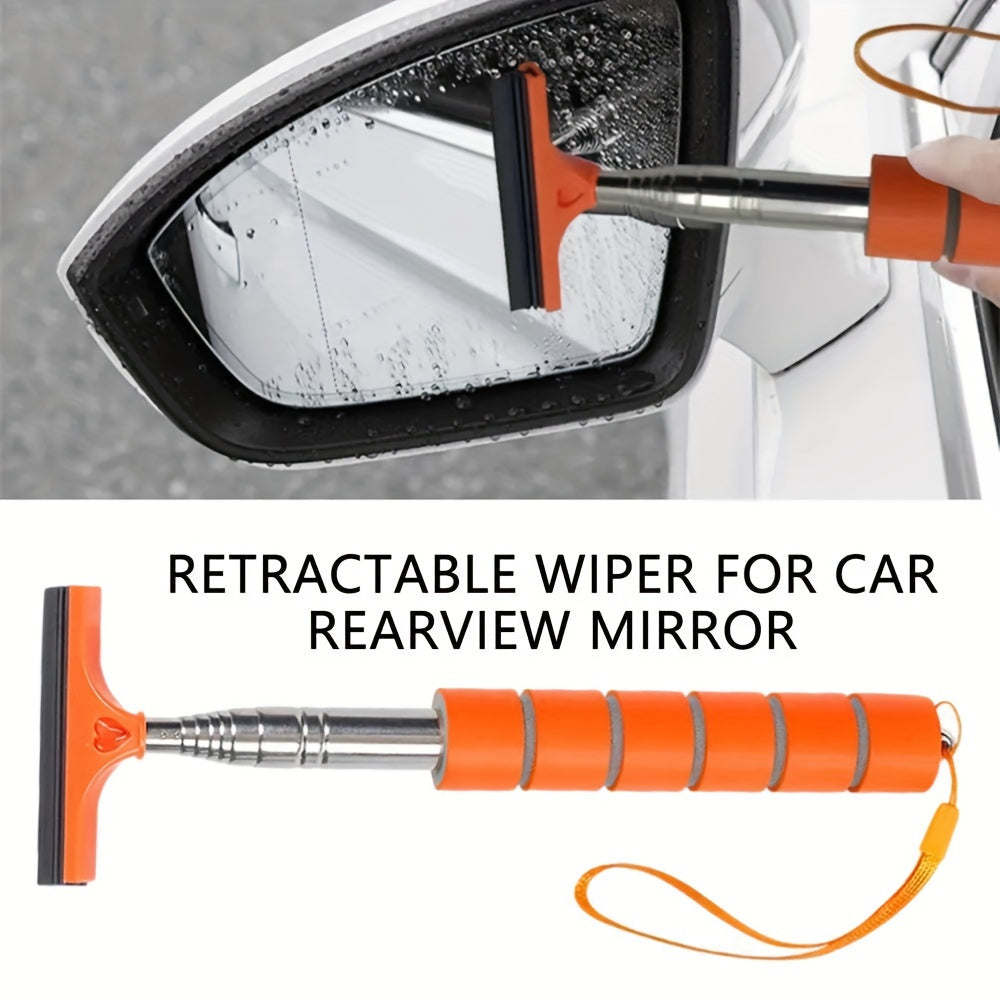 Mirrorpro 1 stk. bilspejlrenser med indtrækkeligt design til regn og sne