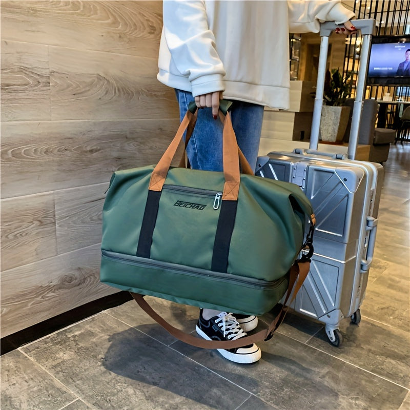 Voyara Wet and Dry Travel Tote for On the Go Organization
