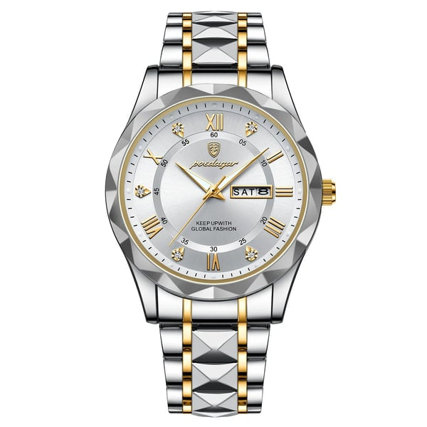 Orologio da uomo impermeabile di lusso del marchio leader con lancette luminose