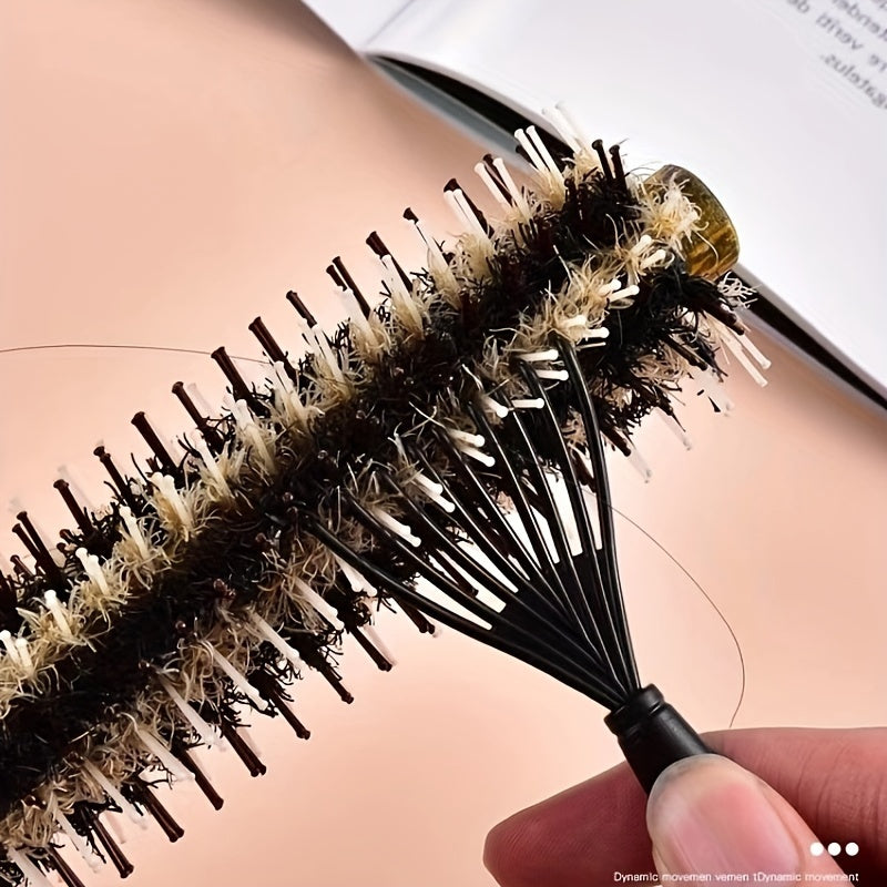 Hairwise mini kartáček na čištění hřebínků pro rychlé a snadné čištění