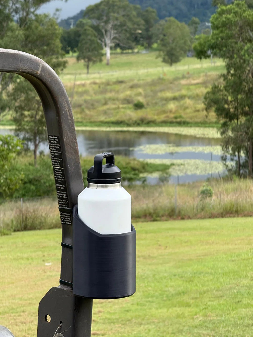 Magnetic Bottle Holder | Heavy-Duty Grip for Tools, Gym, or Garage | Non-Slip Bottle Mount