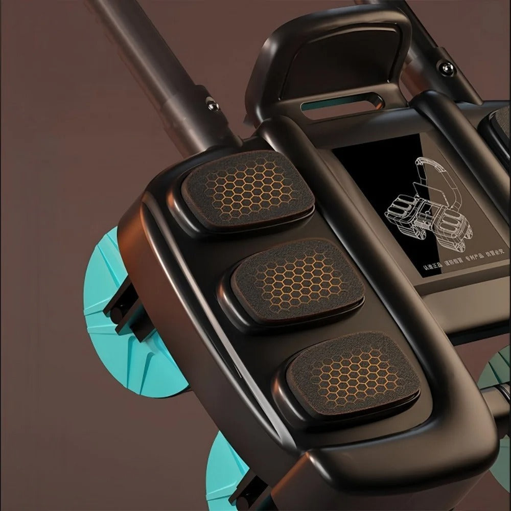 VortexPro Ruota per Addominali per Allenamento del Core con Protezioni per i Gomiti e Rimbalzo Automatico