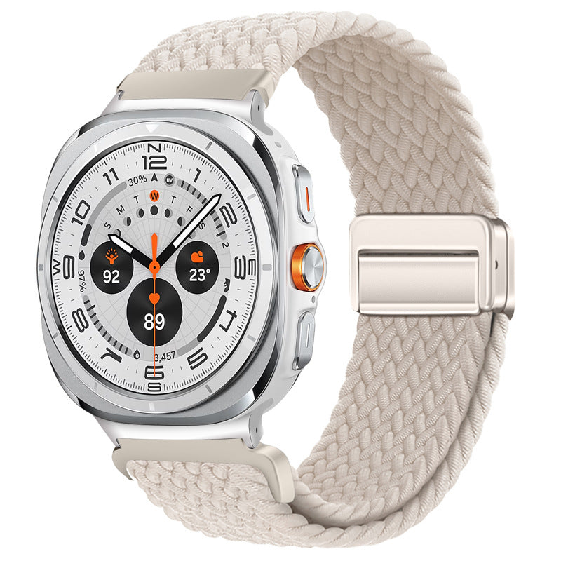 AeroLace nylon stropp med magnetspenne for Galaxy Watch Ultra